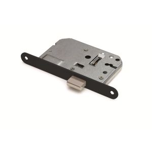 KASTSLOT SL RONDE VOORPLAAT  ZWART