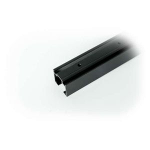 XPERTA SCHUIFDEURRAIL LOOPPROFIEL 6000 MM ALUMINIUM ZWART