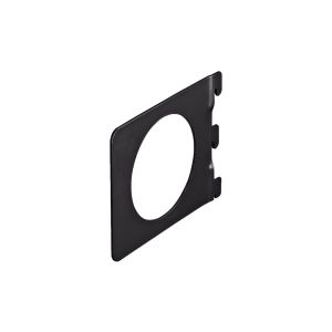 ESB R 118 BE / BOEKENSTEUN RECHT 142X118MM ZWART