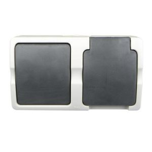 COMBINATIE  SPATWATERD.  WISSEL COMBI.SCHAK.+RA HORIZONTAAL