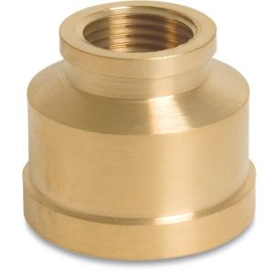 PROFEC NR. 240 VERLOOPSOK MESSING 1/2" X 1/4" BINNENDRAAD 30BAR