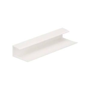 PVC EINDPROFIEL WIT 13MM