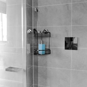 DOUCHEREK 3-IN-1 HOEK DUBBEL ZWART [T3402711]