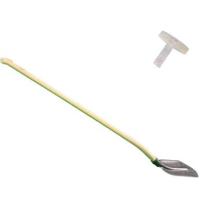 BATS SCHEP DRENTS 000, 3/4 GEBOGEN MET 110CM ESSEN T-STEEL DE WIT