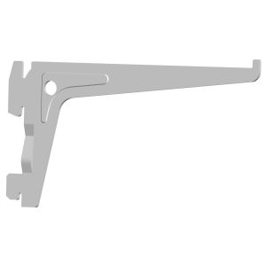 DRAGER 2 PEN 15CM WIT VOOR WANDRAIL ENKEL ELEMENT  