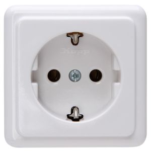 STANDARD WANDCONTACTDOOS 1V RA ARCTIC WIT