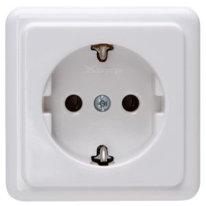 STANDARD WANDCONTACTDOOS 1V RA ARCTIC WIT