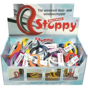 STOPPY DEUR- EN RAAMSTOPPER  MIX VAN KLEUREN