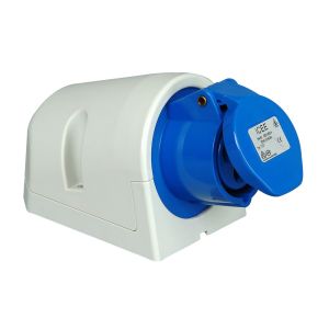 CEE WANDCONTACTDOOS 3P 16A 250V BLAUW