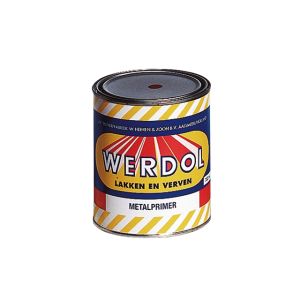 WERDOL METALPRIMER GRIJS 2 LTR