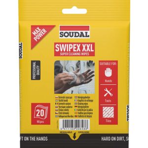 SOUDAL  SWIPEX WIPES ZAK á 20 STUKS