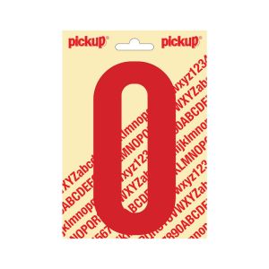 PLAKLETTER NOBEL 150MM ROOD