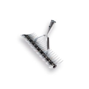 VERTICUTEERHARK VERZINKT 11/21 TANDS 36 CM, ZONDER STEEL