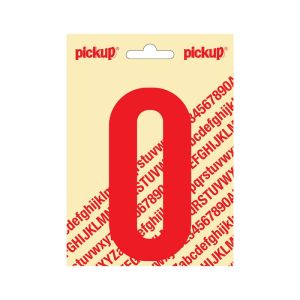 PLAKLETTER NOBEL 120MM ROOD