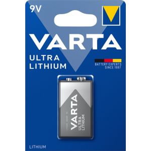 BATTERIJ VARTA LITHIUM 9V LI 1200MAH 1543YLW-100