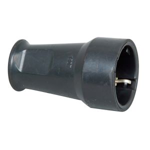CONTRASTEKKER RUBBER ZWART