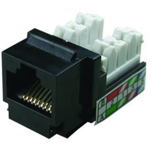KLEMKO MODULE MODULAIR CHASSIS FEMALE SNAPIN RJ45 CAT5E 183296