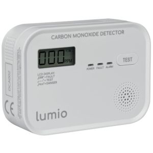 KOOLMONOXIDEMELDER OP BATTERIJ LCD LUMIO