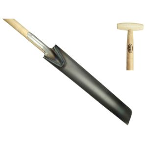 DRAINEERBOOR + STEEL 75CM - DE WIT