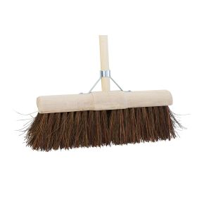 STRAATBEZEM RONDE KAP BASSINE STALKS 45CM MET STEEL 1500X28MM FSC100%