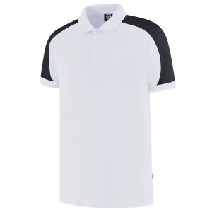 TRICORP POLOSHIRT BICOLOR REDEFINED 206106 WHITE ANTHRACITE L