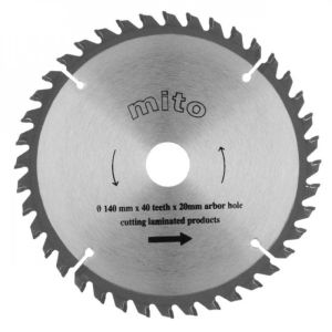 CIRKELZAAGBLAD WIDIA FIJNGETAND VOOR HOUT/LAMINAAT