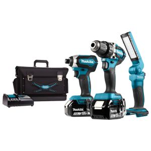 MAKITA COMBISET DDF484/DTD153 18V LI-ION ACCU BOOR-/SCHROEFMACHINE