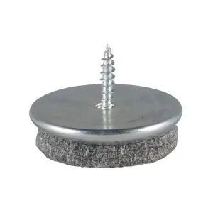 GLIJNAGEL VILT NIKKEL KOP