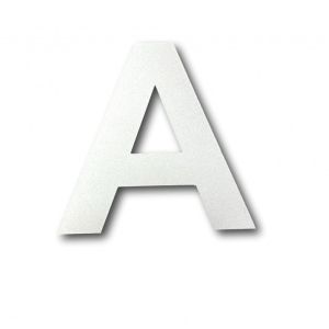 HUISNUMMER LETTER ALUMINIUM 100MM