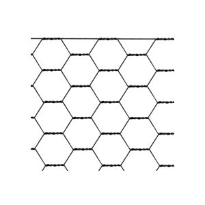 GAAS HEXANET ZESKANT VLECHTWERK GEGALVANISEERD 500X13X0,7