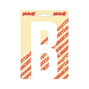 PLAKLETTER NOBEL 150 MM WIT B