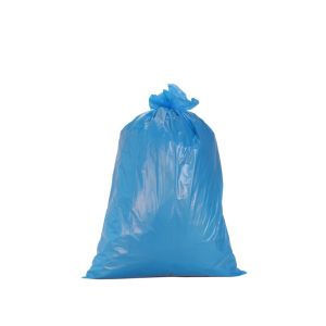 AFVALZAK LDPE BLAUW T70 80X110CM ROL A 20 ZAKKEN
