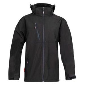 M-WEAR SOFTSHELL JAS 6100 ZWART MAAT XXXL