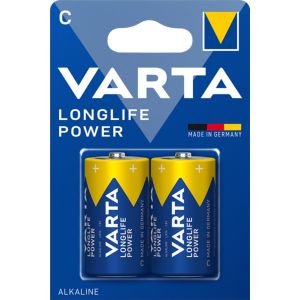 BATTERIJ VARTA HIGH ENERGY C/R14 BLISTER á 2