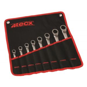 RING-STEEK RATELSLEUTELSET 4TECX