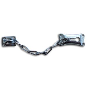 DEURKETTING GEGOTEN VERNIKKELD 85X41MM