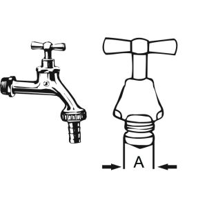 BOVENSTUK T-GREEP TAPKRAAN 3/4