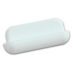 BUFFER VOOR WC BRIL WIT  43X12 UITWENDIG 38X5 INWENDIG