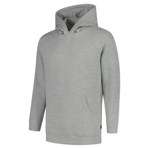 SWEATER CAPUCHON 60°C WASBAAR GREYMEL 301019  MAAT XXL