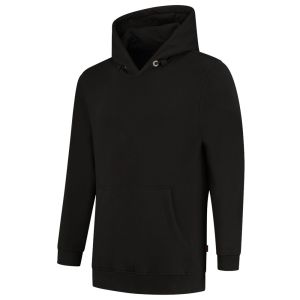 SWEATER CAPUCHON 60°C WASBAAR MIDNIGHTZWART MAAT XXL