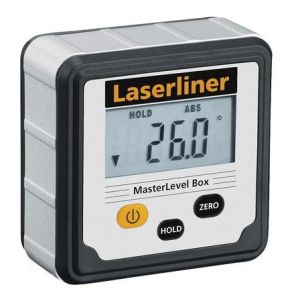WATERPAS LASERLINER MASTERLEVEL BOX MET DIGITALE HOEKAANDUIDING