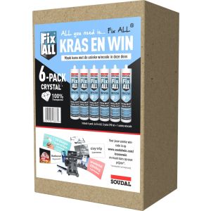 PROMO 6-PACK FIX ALL CRYSTAL NL