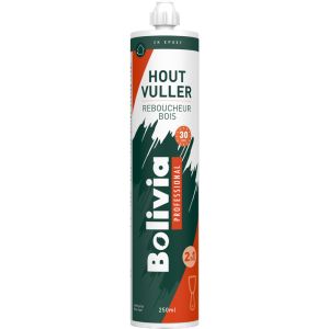 BOLIVIA HOUTVULLER EPOXY 2K 30 MINUTEN 2IN1 KOKER 250 ML - 250 MILLILITER