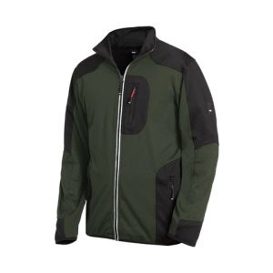 TRICORP FLEECE JAS RALF OLIVE/ZWART MAAT XXL