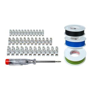 ELEKTRO-INSTALLATIE - AANSLUITSET 7-DELIG