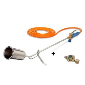 CFH ONKRUIDBRANDER/DAKBRANDER GV900 MET 5MTR. SLANG VOOR AANSLUITING OP LOSSE GASFLES