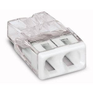 WAGO LASDOP STEEKKLEM 2 X 0,5-2,5 MM²  2273-202 2-DRAADS