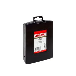 HSS-COBALT BOREN GESLEPEN DIN 338 SPLITPOINT SET 19-DELIG 4TECX