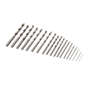 HSS-G METAALBORENSET  GESLEPEN DIN 338 SPLITPOINT SET 19-DELIG