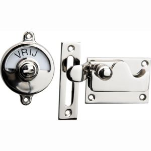 PRIVAATSLUITING OVERSLAG ELEGANT MESSING VERNIKKELD